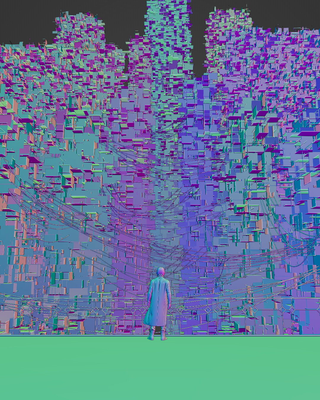 Cyberpunk Cityscape - تصویر 10111