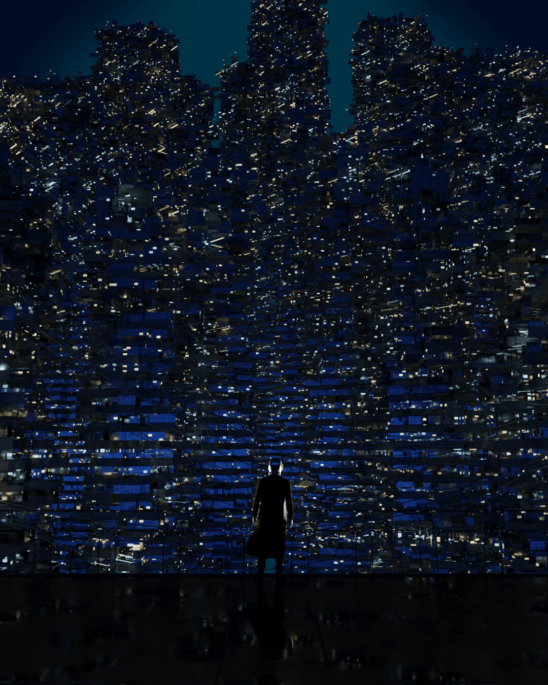 Cyberpunk Cityscape - تصویر 10112