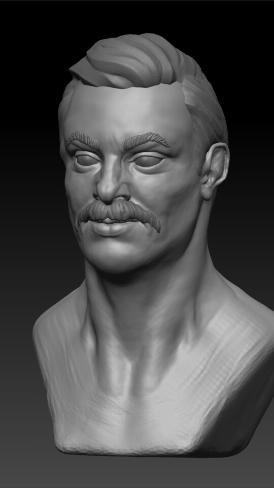 تمرین اسکالپت سر - تصویر 10137