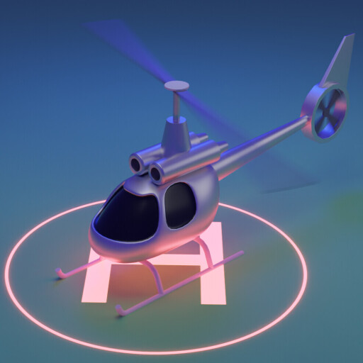 helicopter loop stylize