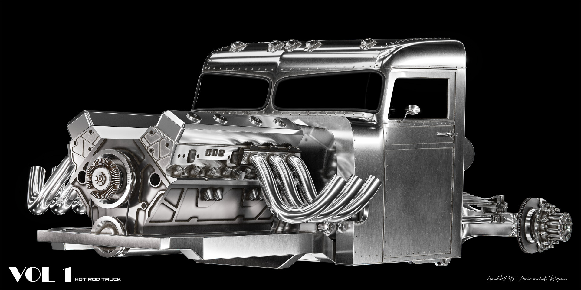 VOL 1 Hotrod Truck - تصویر 10267