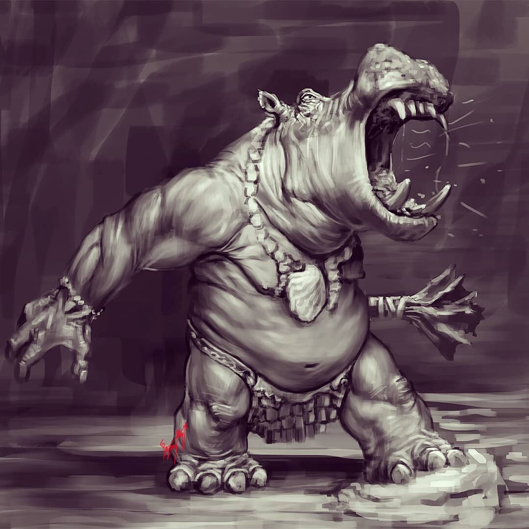 Hippopotamus Warrior - تصویر 10280