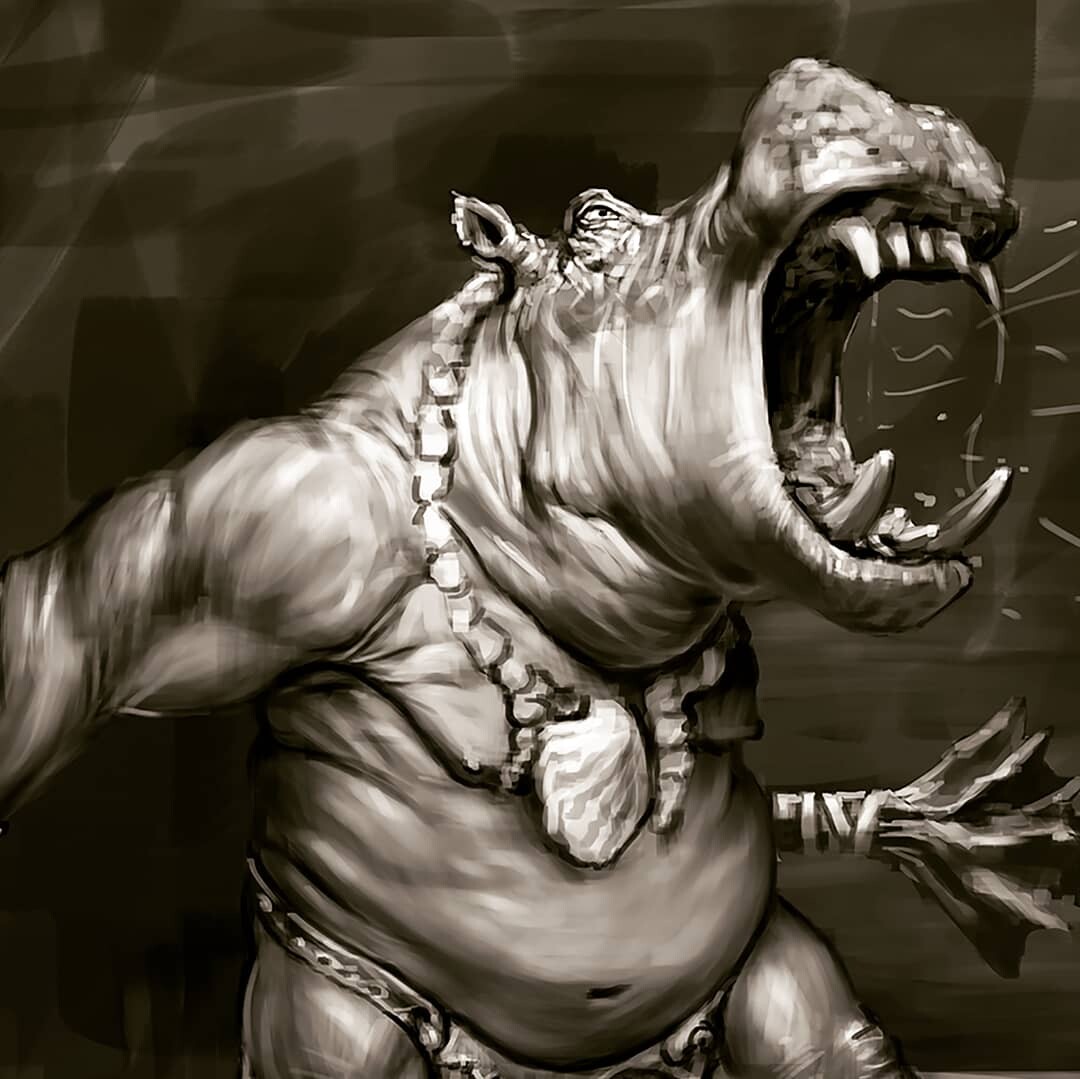 Hippopotamus Warrior - تصویر 10281