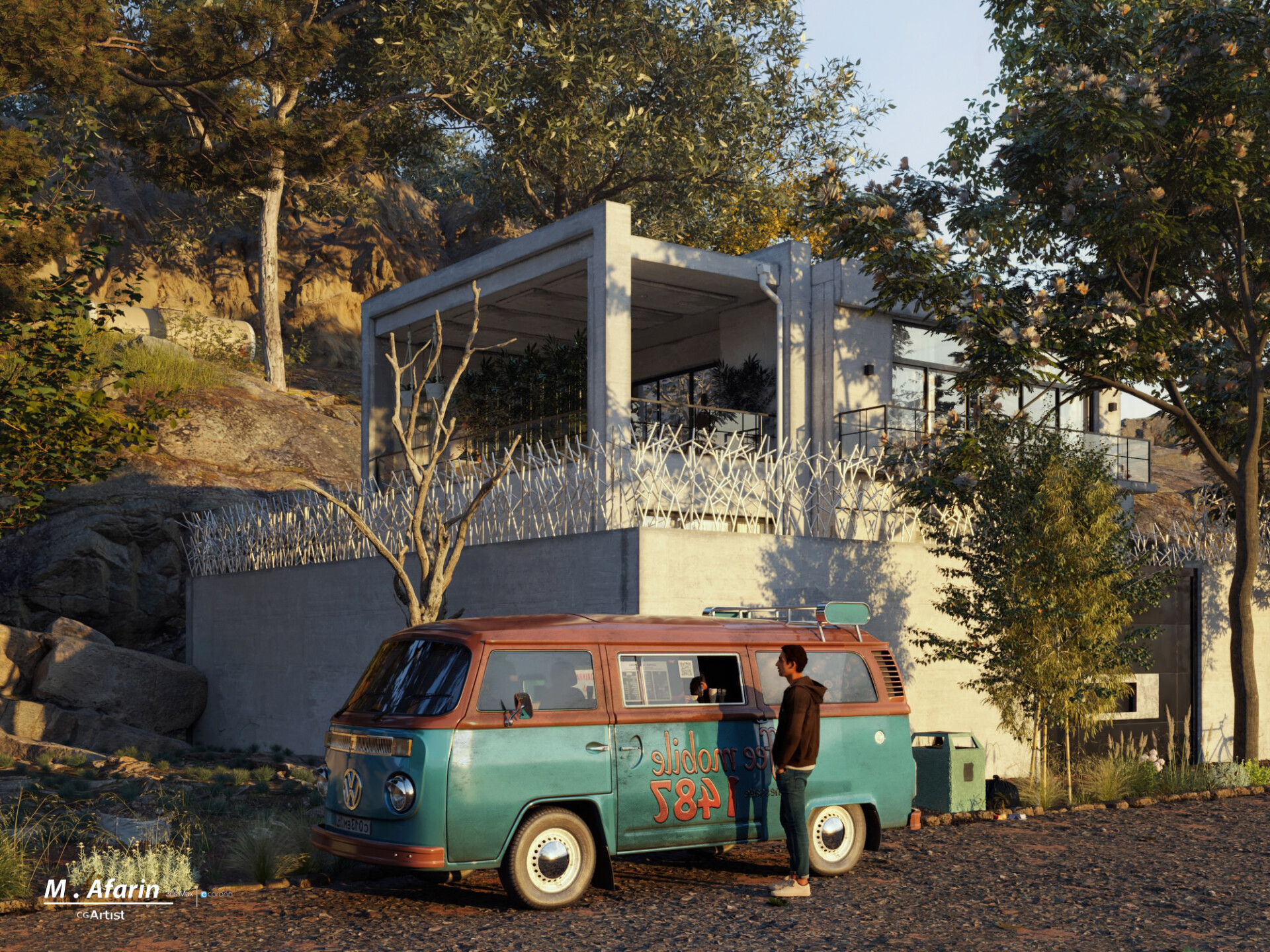 پروژه اجرایی طراحی و رندرینگ ویلا ( مازندران . پیله کوه ) - تصویر 10359