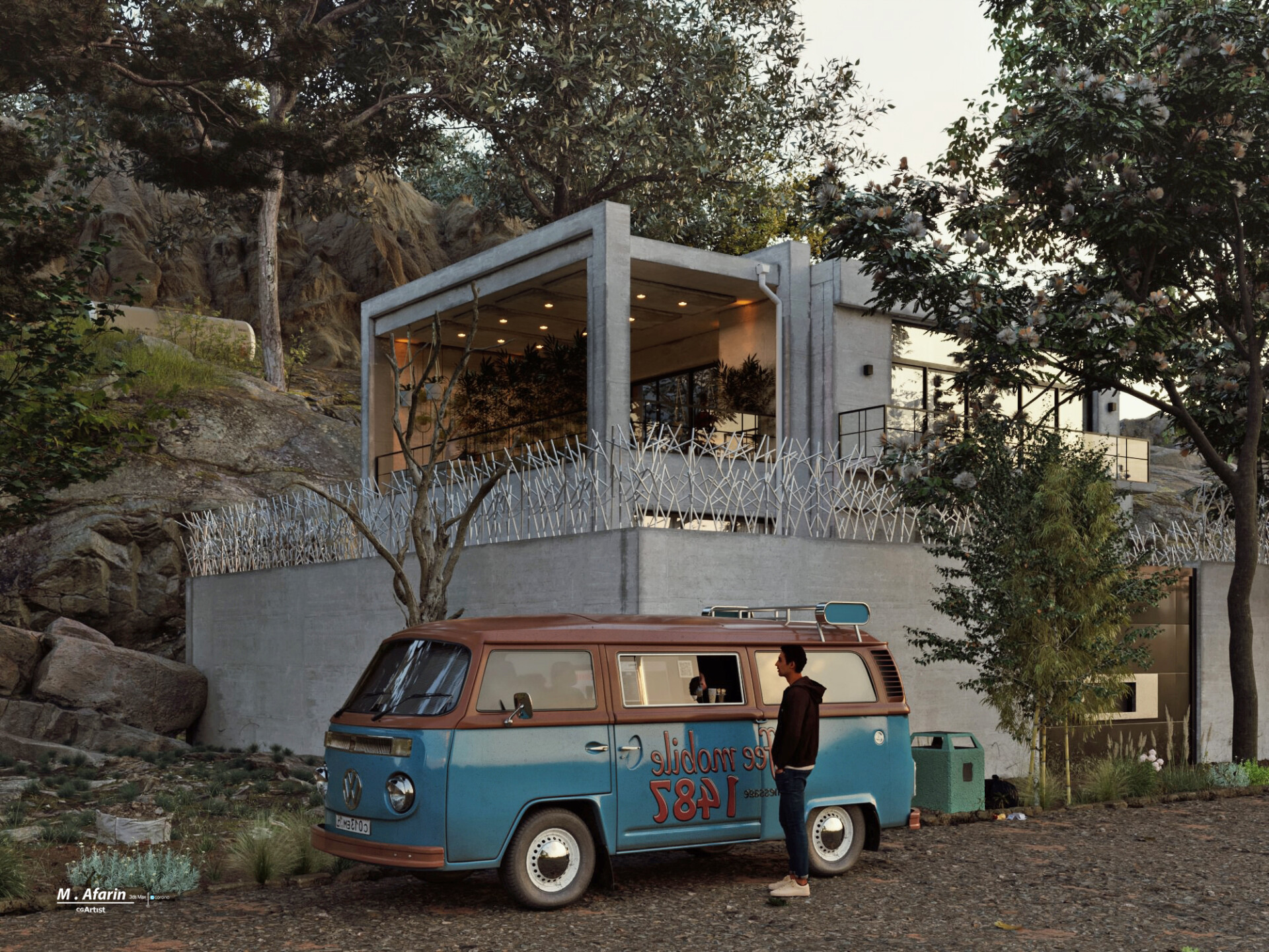 پروژه اجرایی طراحی و رندرینگ ویلا ( مازندران . پیله کوه ) - تصویر 10360