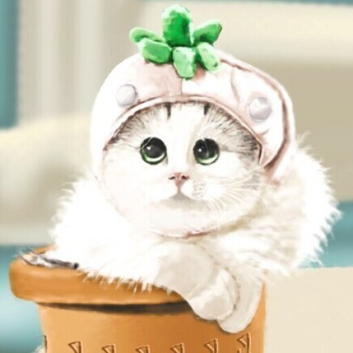 تصویر سازی گربه سفید