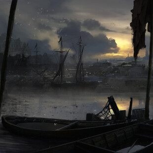 کانسپت آرت شهر Denwal