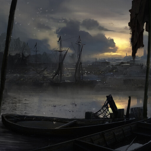 کانسپت آرت شهر Denwal