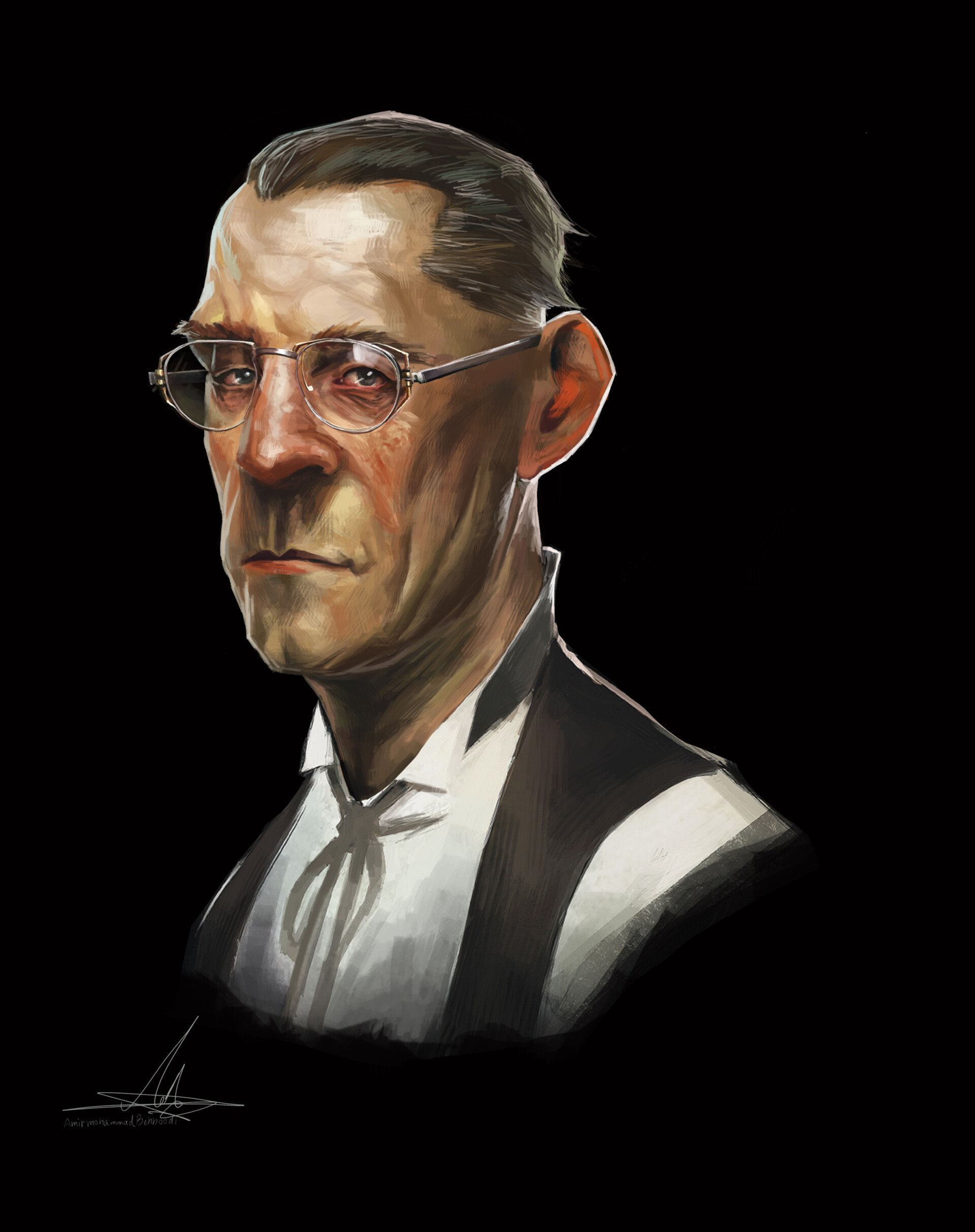 portrait art study - تصویر 10541