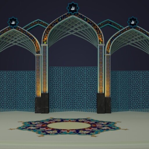 Construction of the studio, Sahand TV program