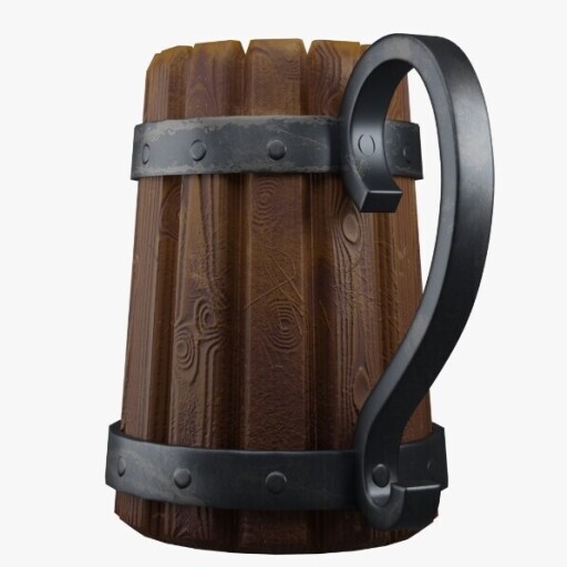 Vikings mug (game ready)
