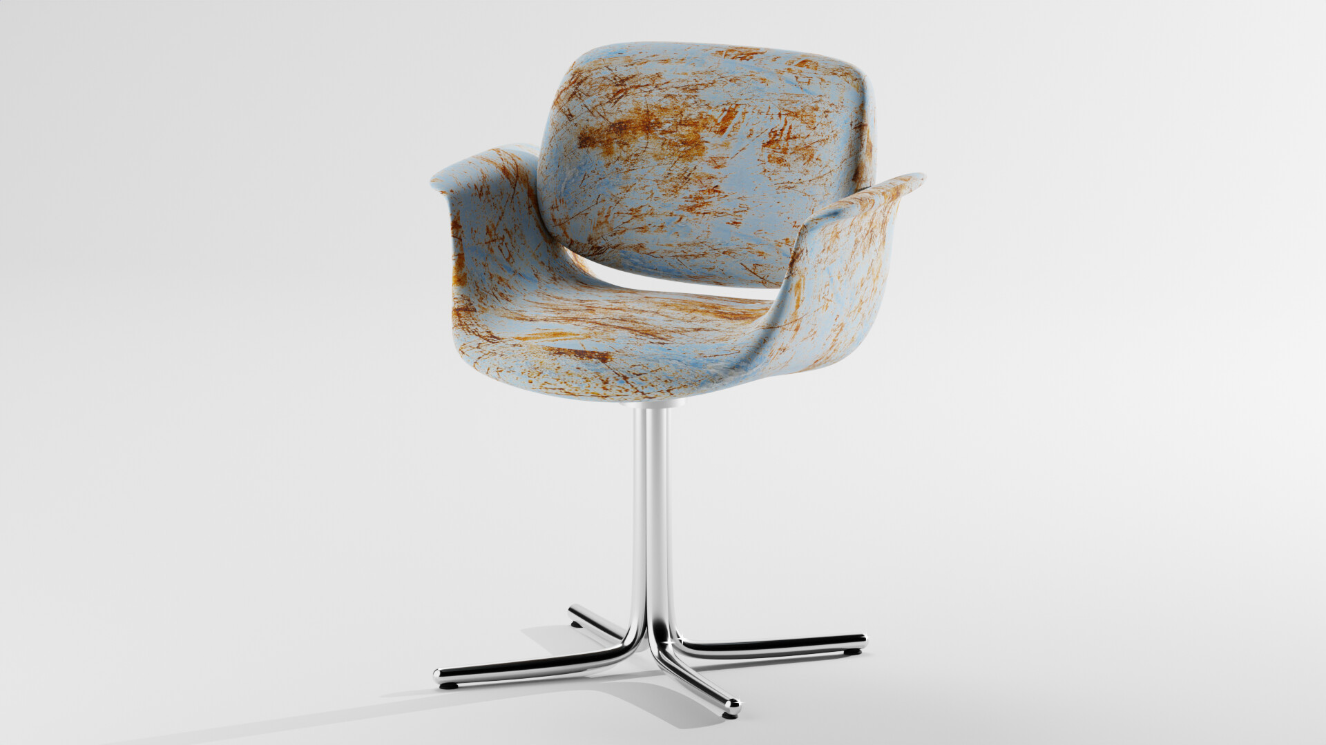 Chair with different materials - تصویر 10610