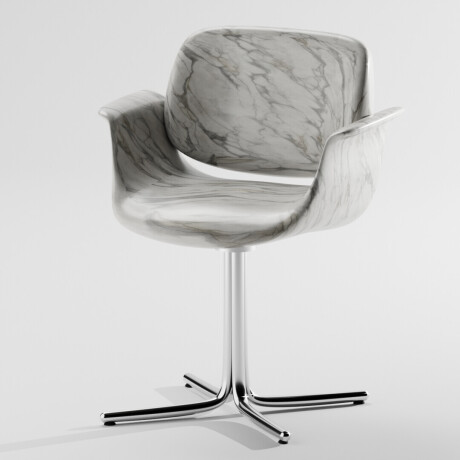 Chair with different materials