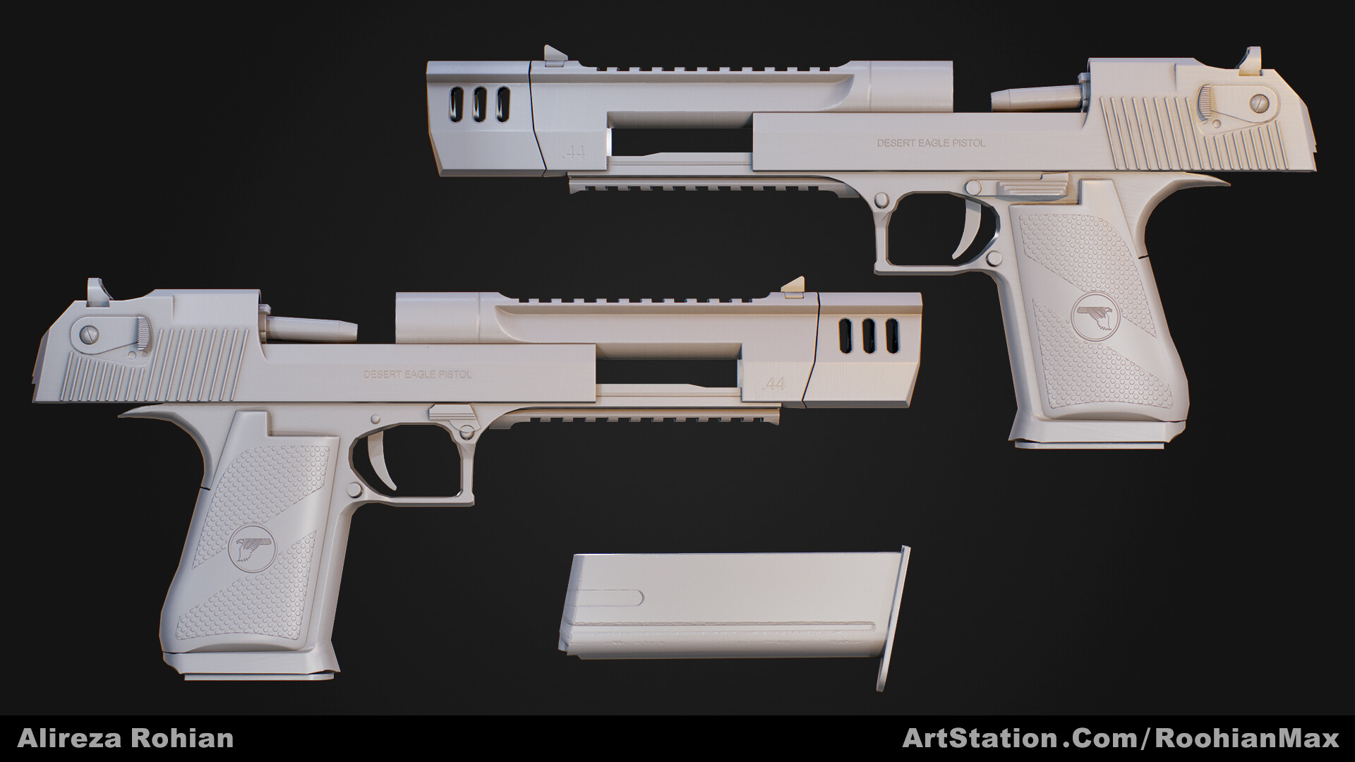 Desert Eagle (Game Ready) - تصویر 10646