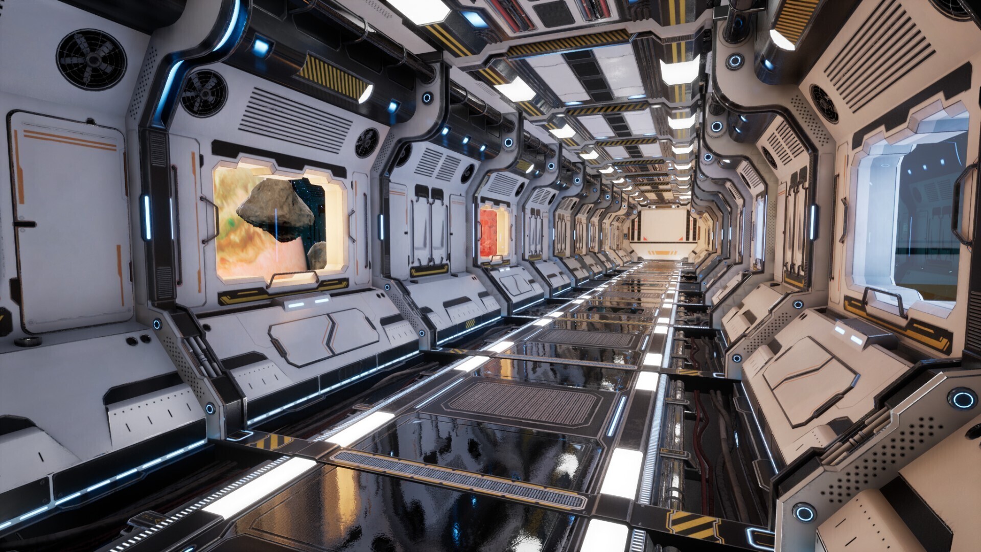 Modular Interior Scifi Environment - تصویر 10653