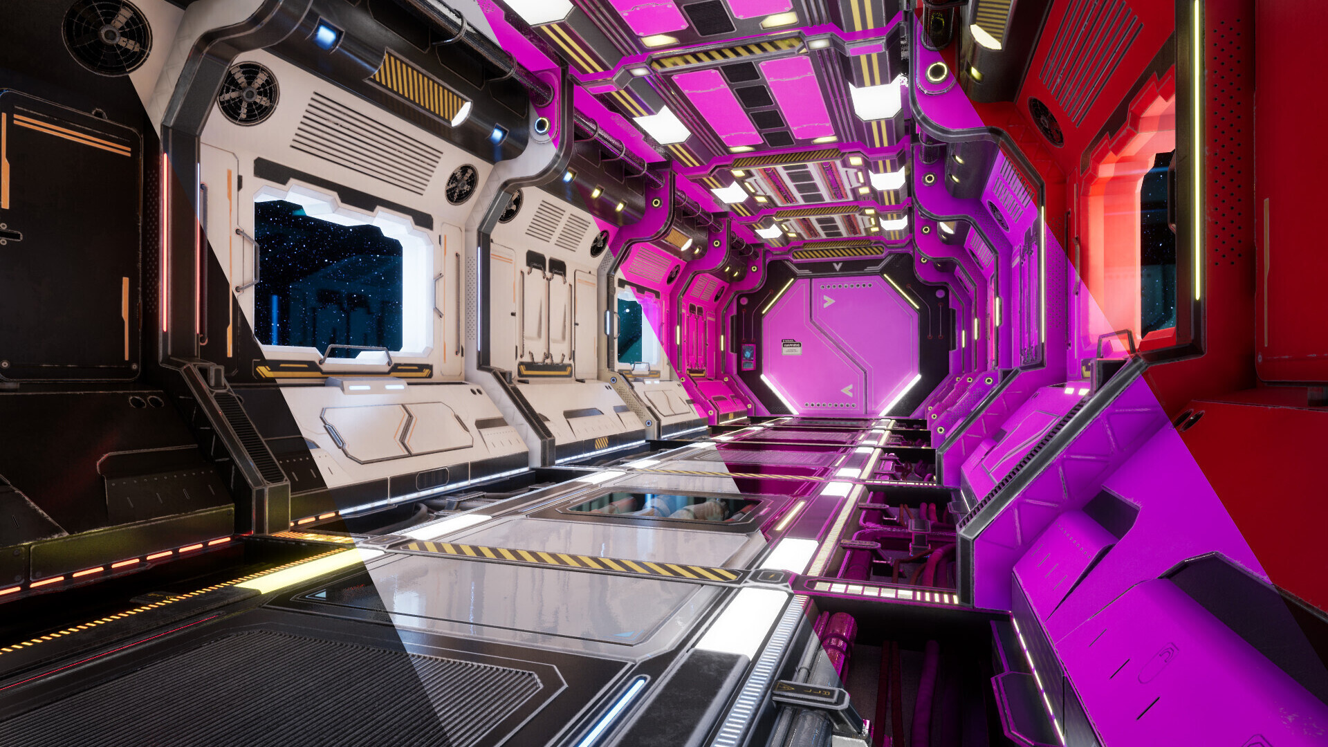 Modular Interior Scifi Environment - تصویر 10655