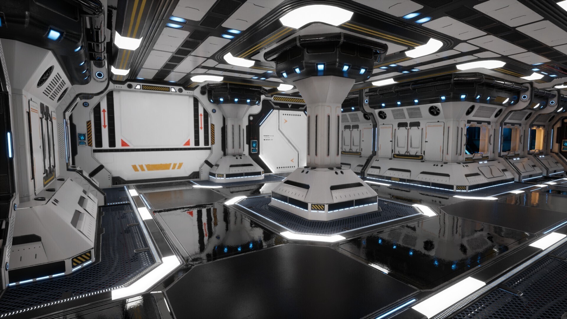 Modular Interior Scifi Environment - تصویر 10654