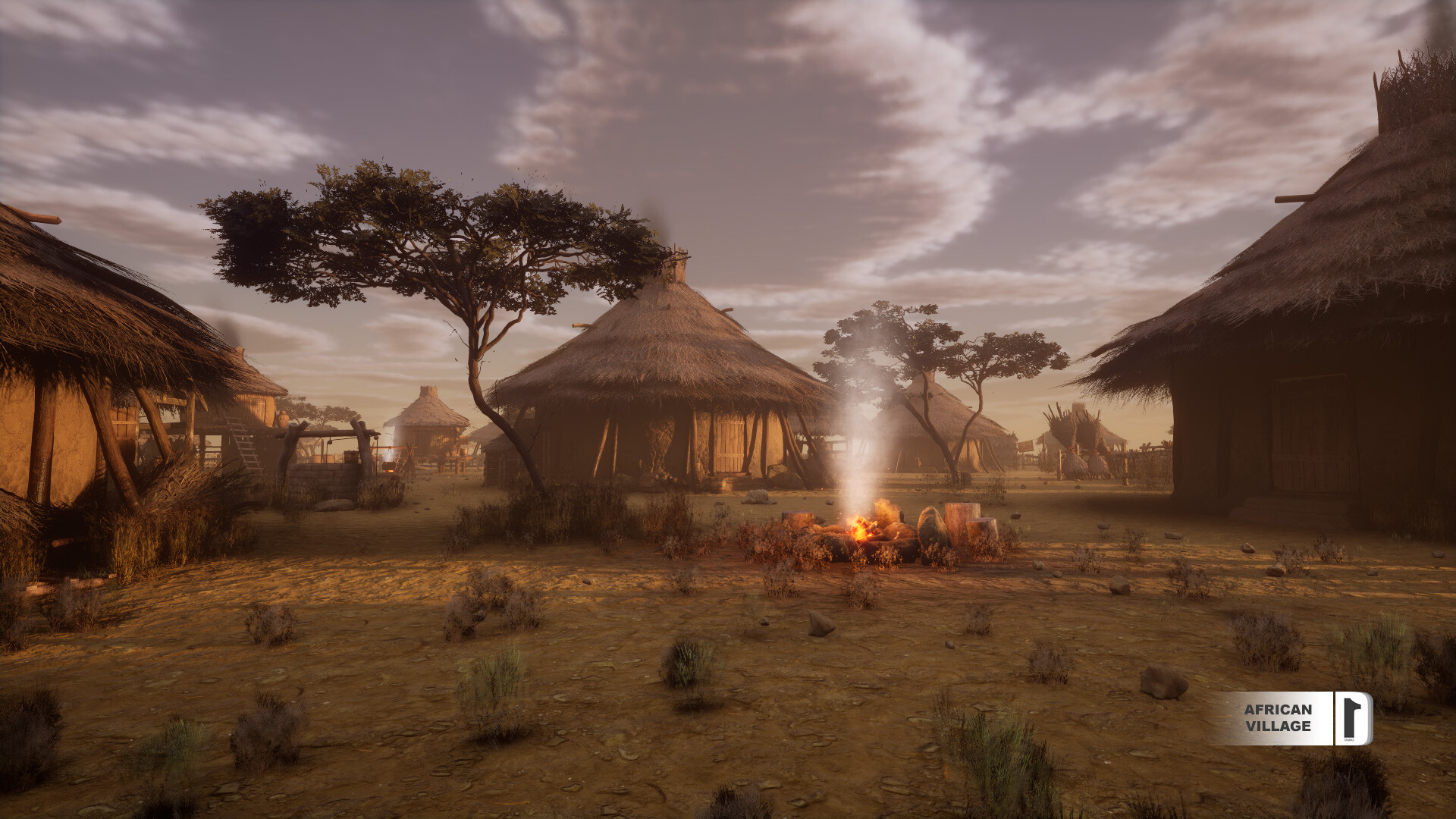 دهکده آفریقایی - تصویر 10686