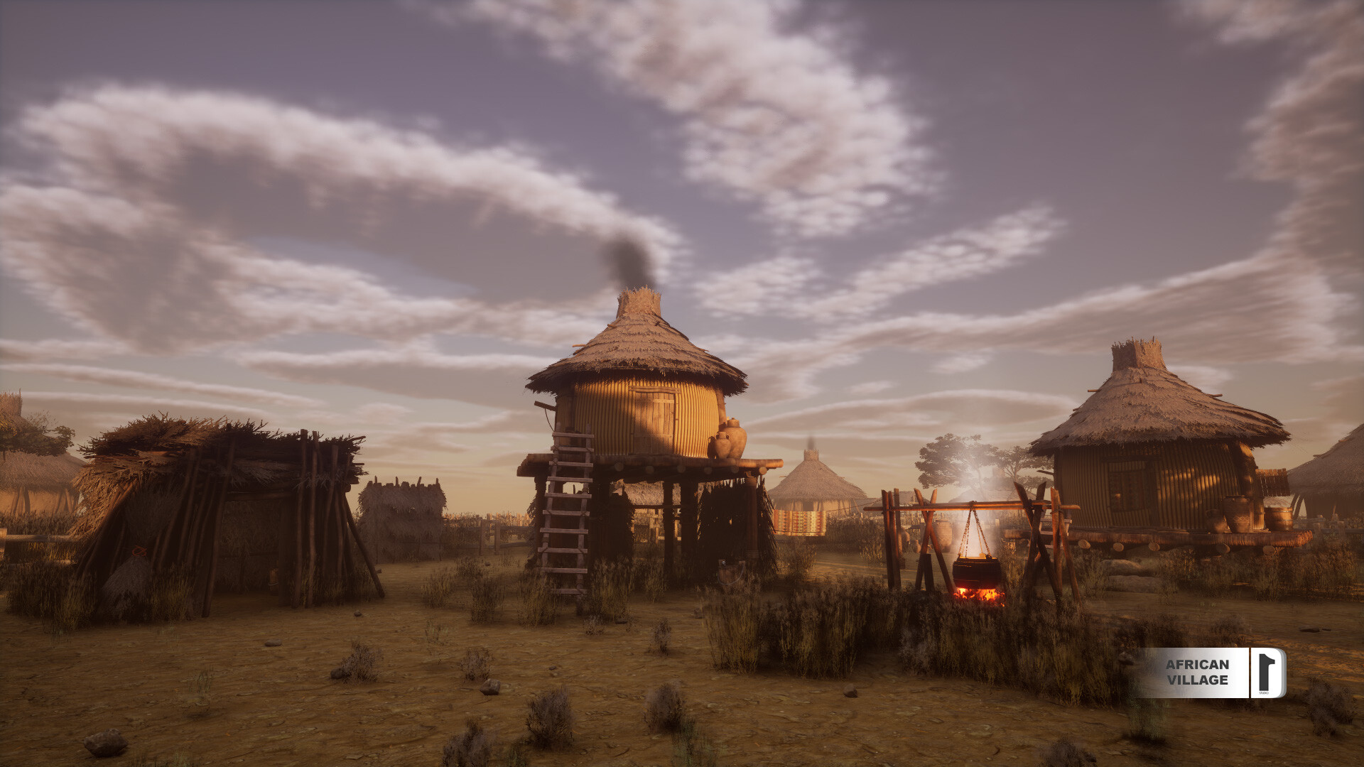 دهکده آفریقایی - تصویر 10687