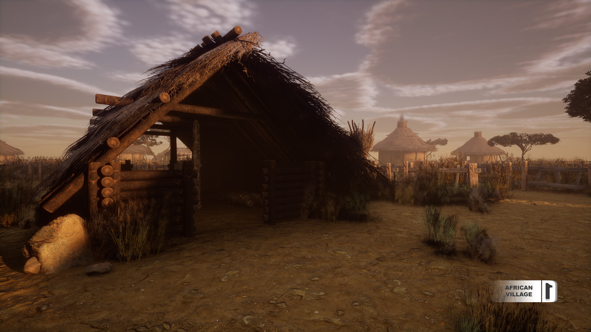 دهکده آفریقایی - تصویر 10690