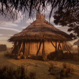 دهکده آفریقایی