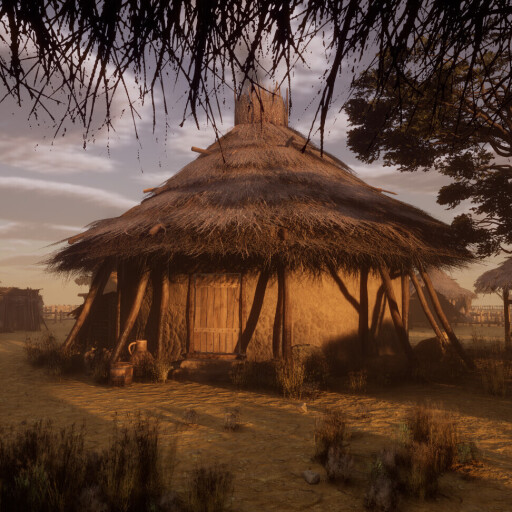 دهکده آفریقایی