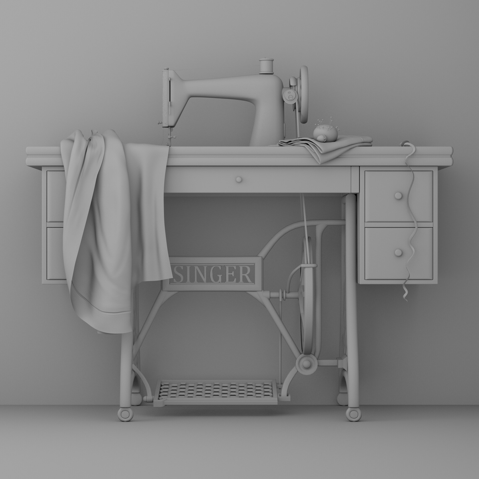 چرخ خیاطی سینگر - تصویر 10715