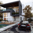 Exterior Villa Rendering