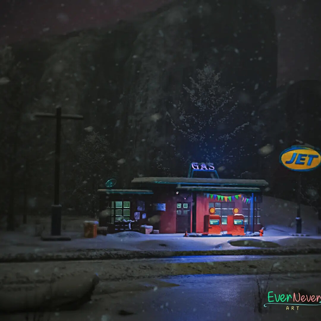 3d Gas station - تصویر 10740