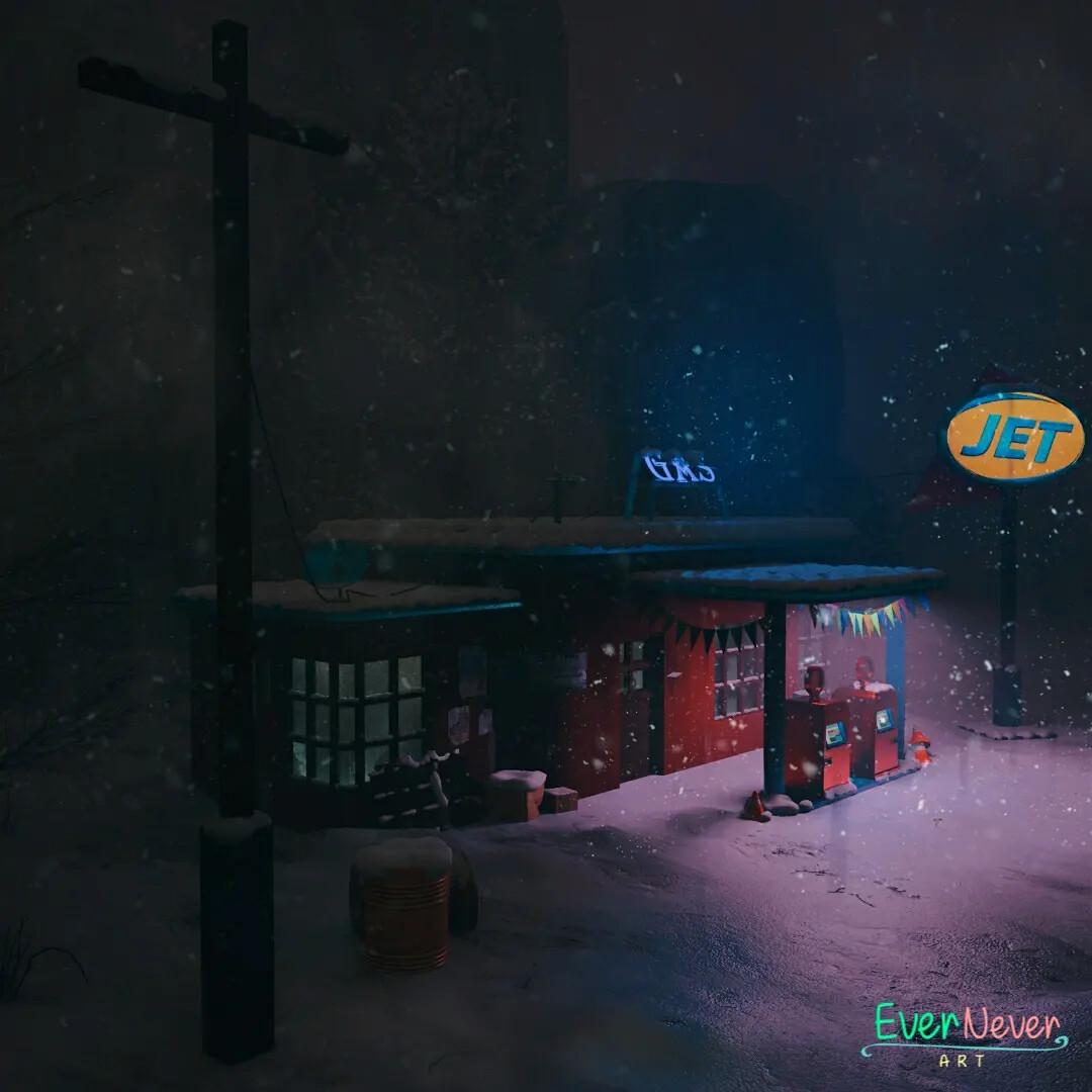 3d Gas station - تصویر 10741