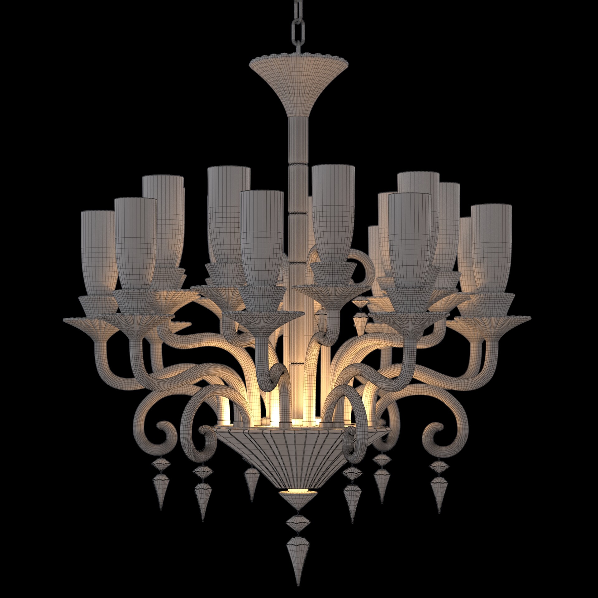 MILLE NUITS CHANDELIER 18L HSH - تصویر 10856