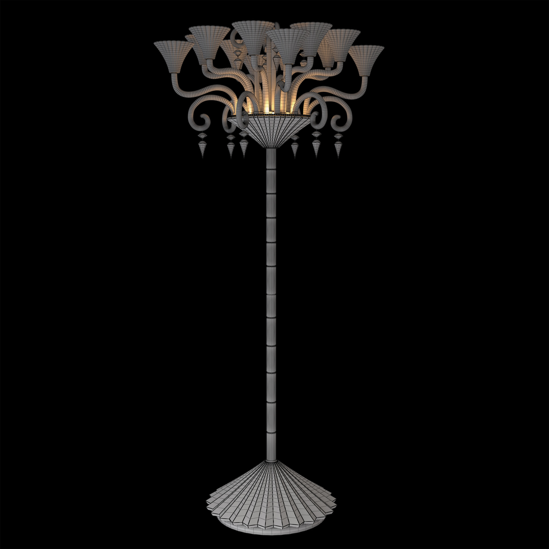 MILLE NUITS FLOOR CANDELABRA 12L - تصویر 10859