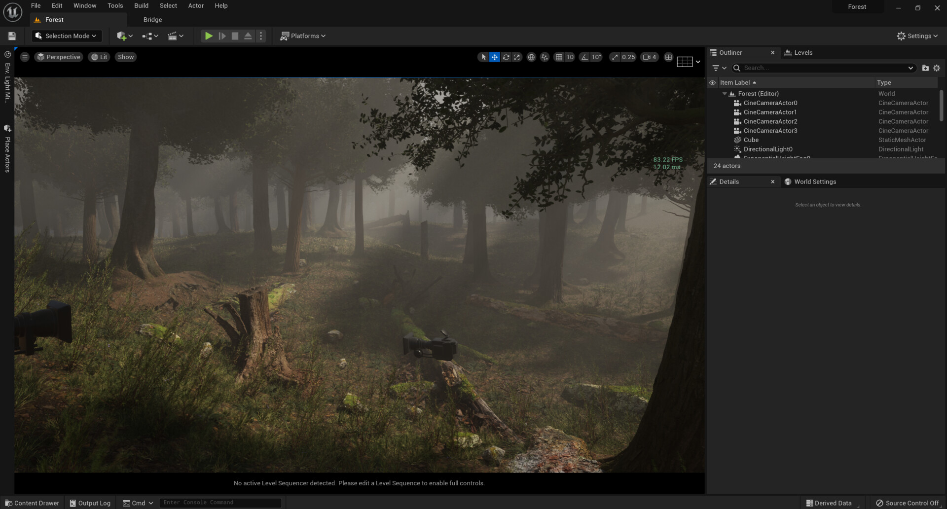 Forest with Nanite - Unreal Engine 5 - تصویر 10888