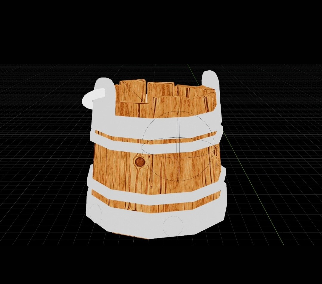 stylized low poly bucket - تصویر 10924