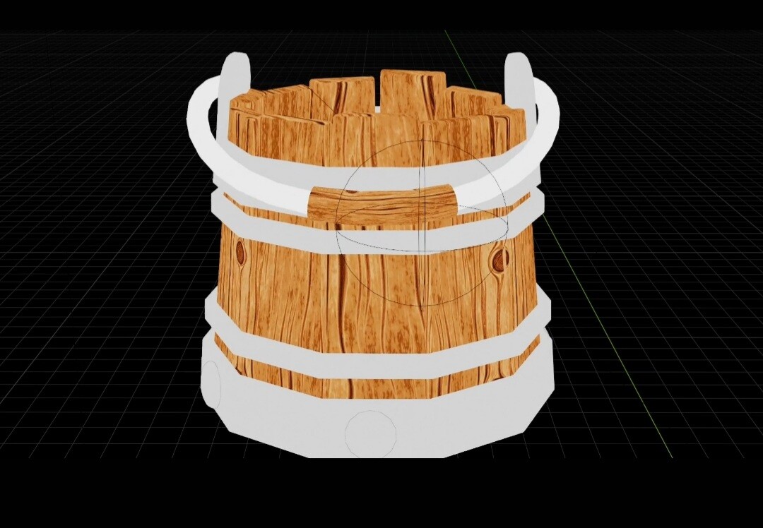 stylized low poly bucket - تصویر 10925