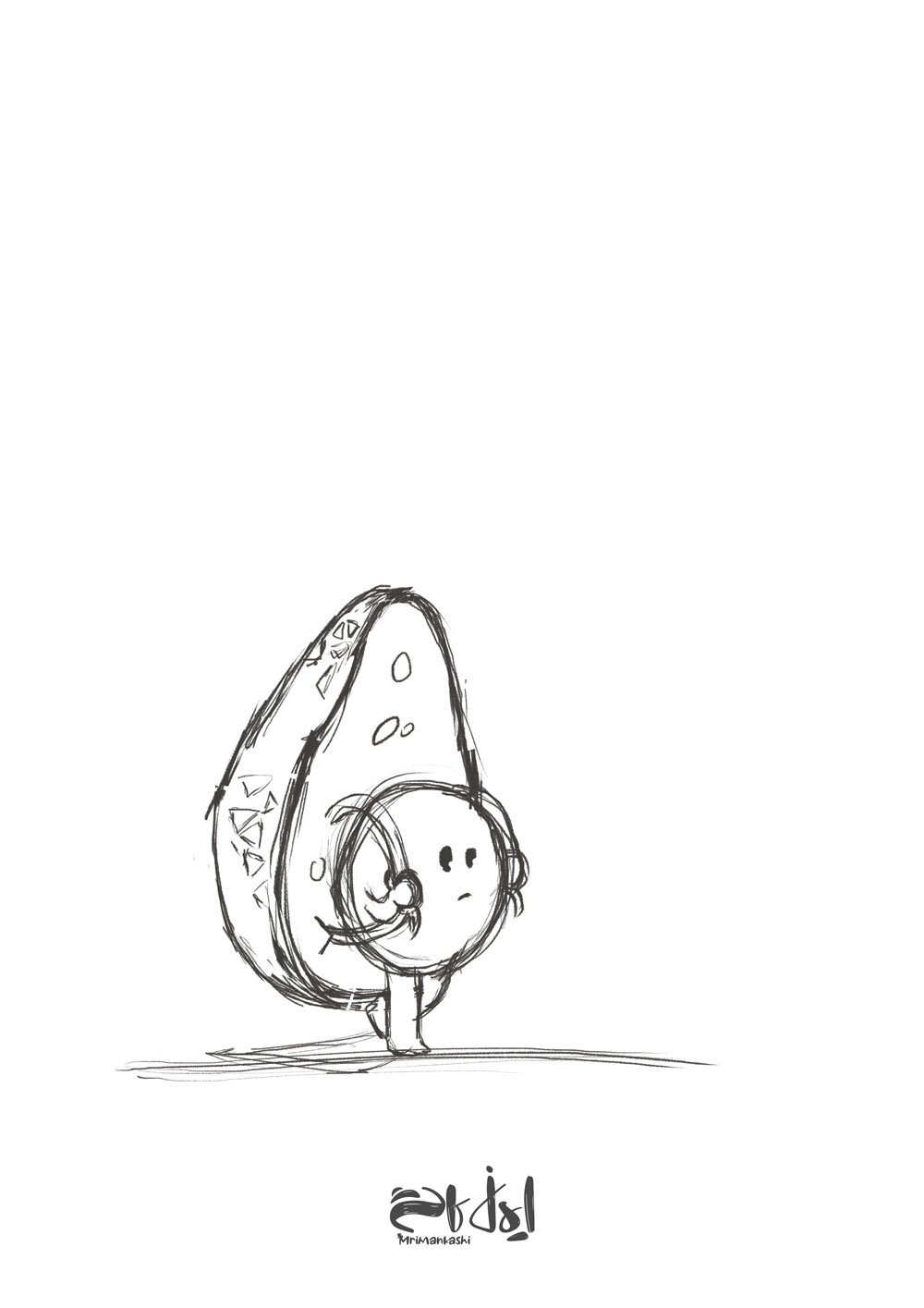 تصوی سازی و طراحی کاراکتر آووکادو - تصویر 11066