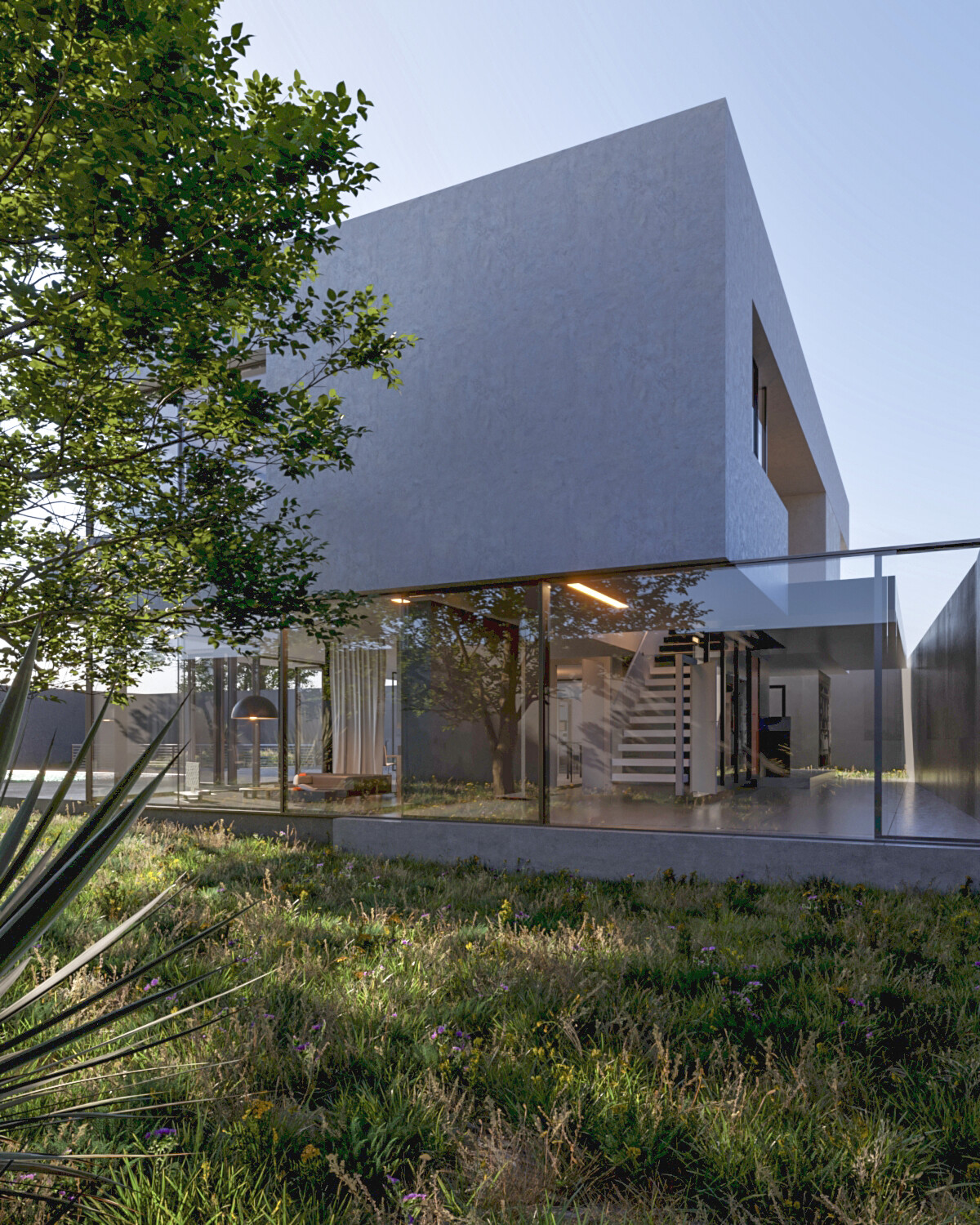 شبیه سازی صحنه خارجی ویلا - تصویر 11080