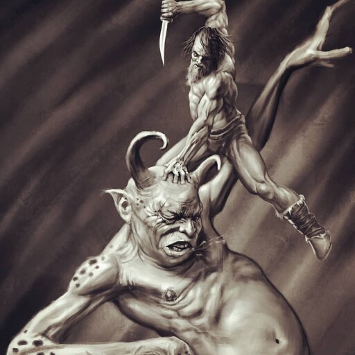 نبرد رستم و دیو سپید