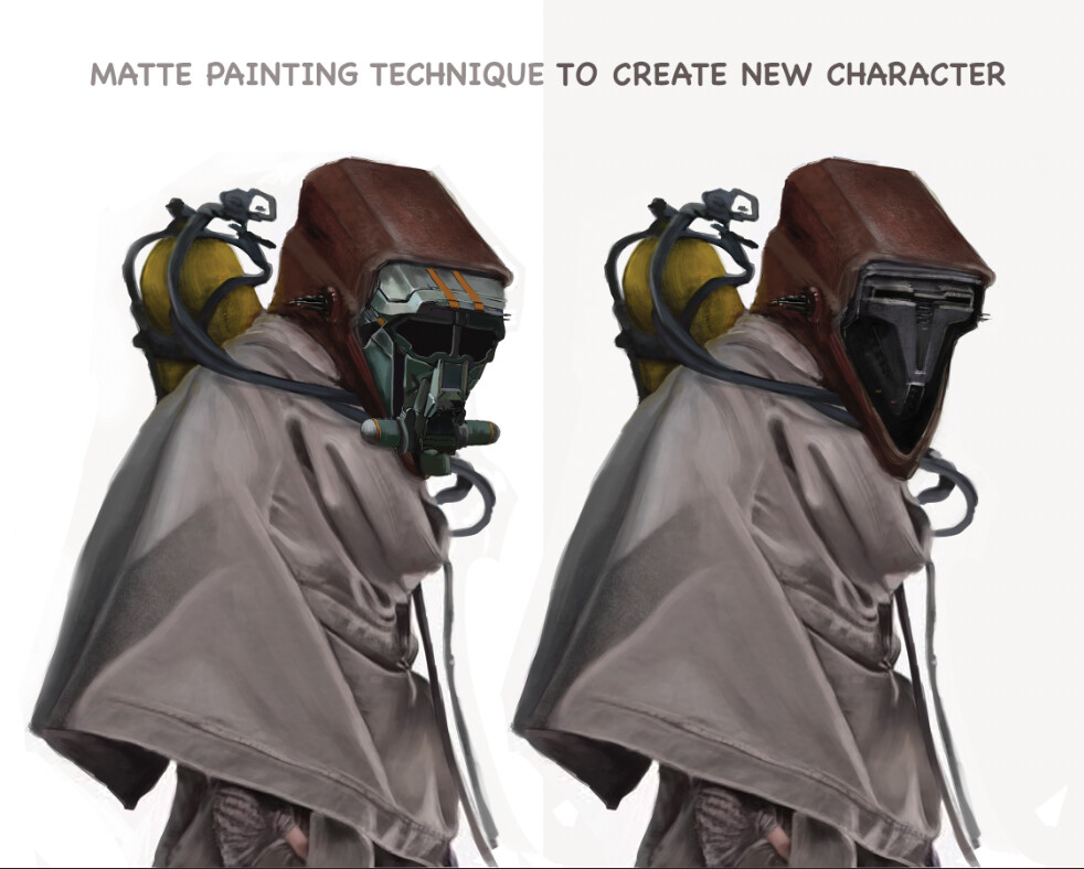 concept art- character matte paint - تصویر 11281