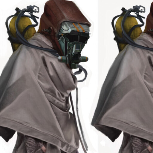 concept art- character matte paint