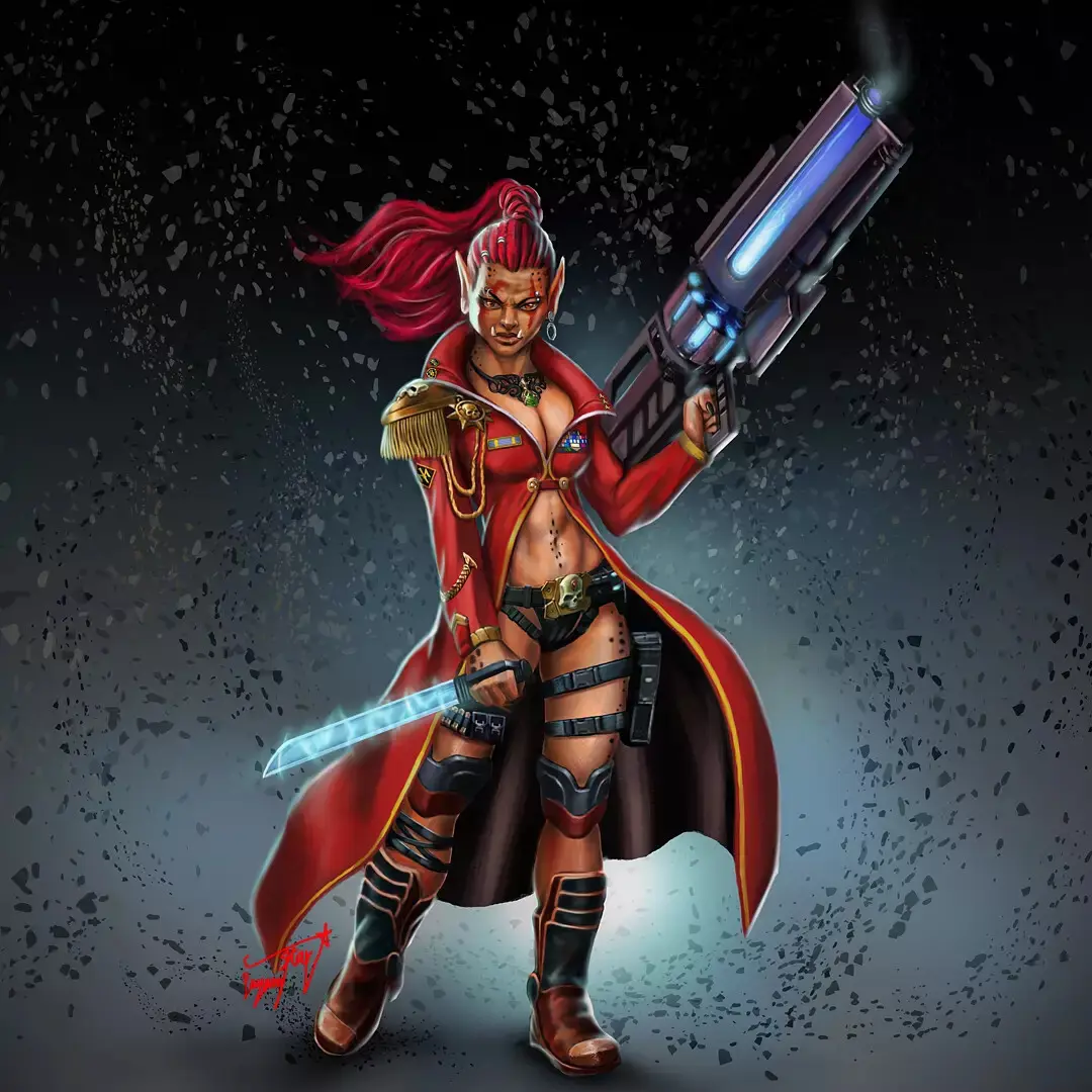 Commander orc woman - تصویر 11289