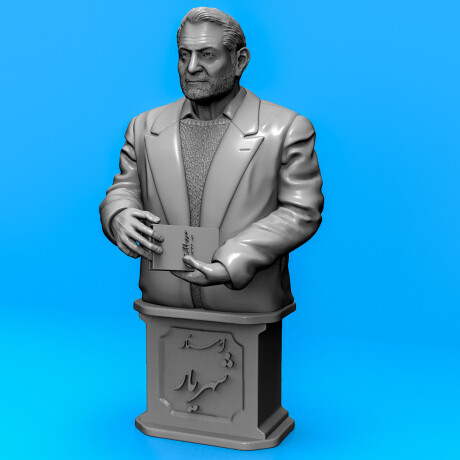 نیم تنه استاد شهریار