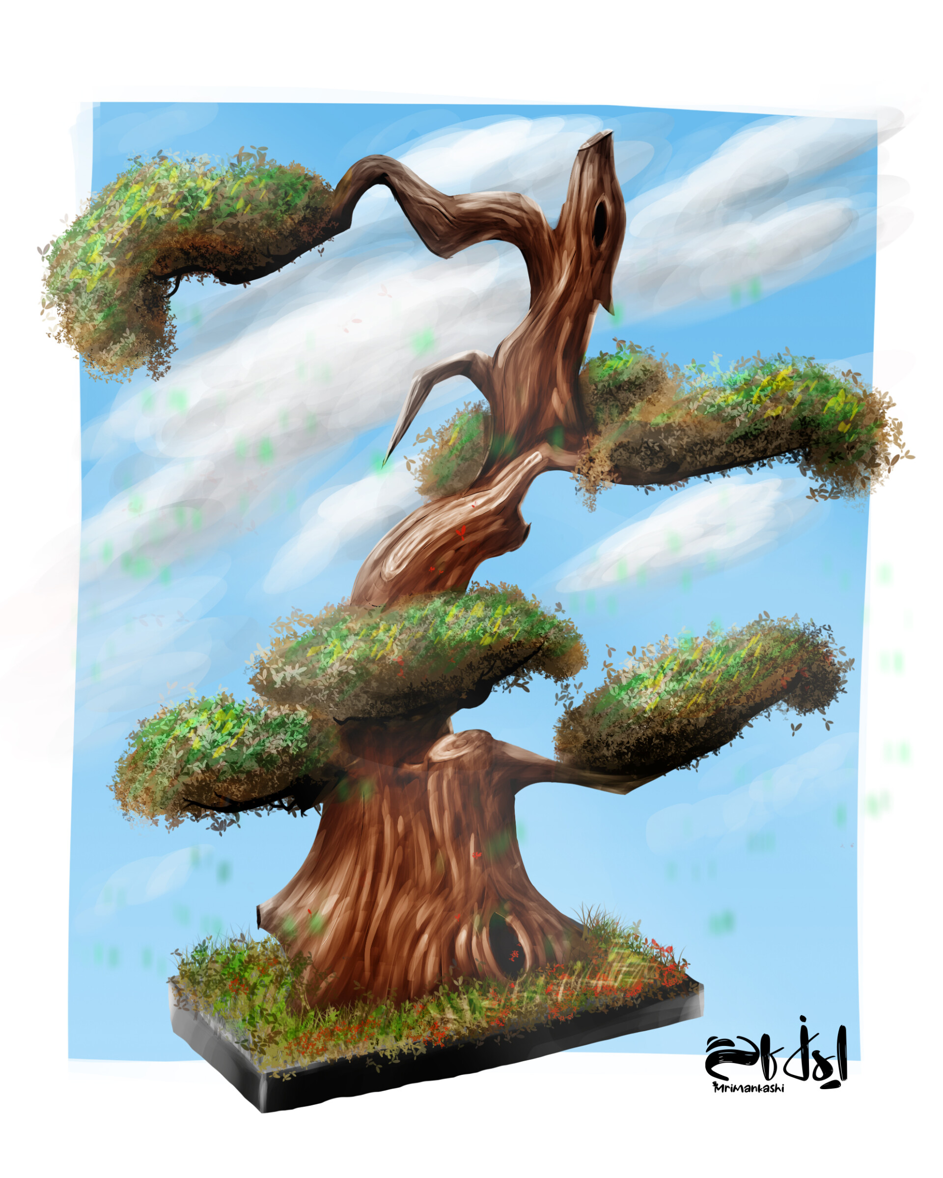 تصویر سازی و طراحی دیجیتالی درخت - تصویر 11341