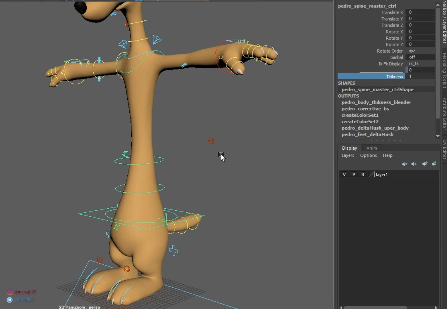 3D Character Rigging - تصویر 11358
