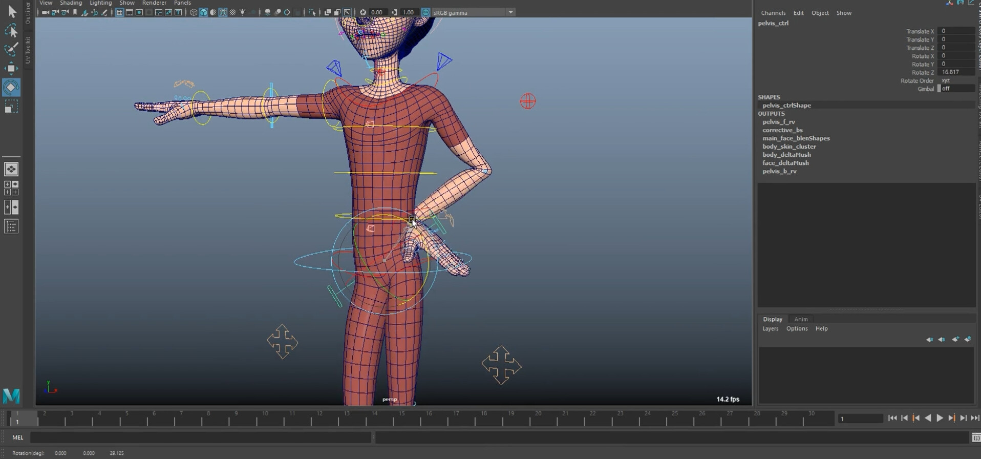 3D Character Rigging (Body and Facial) - تصویر 11361