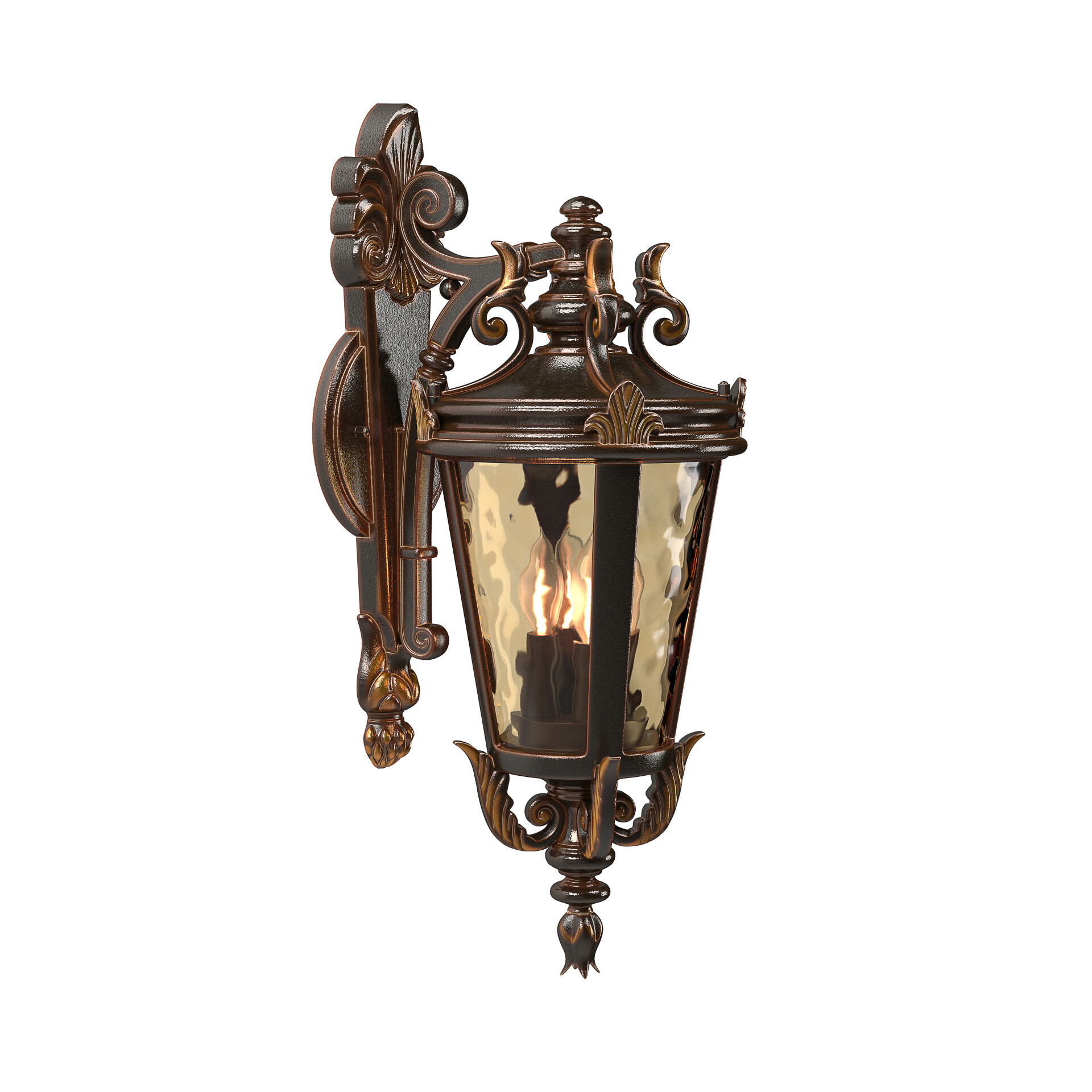 Outdoor Wall Light Fixture Warm Bronze - تصویر 11386