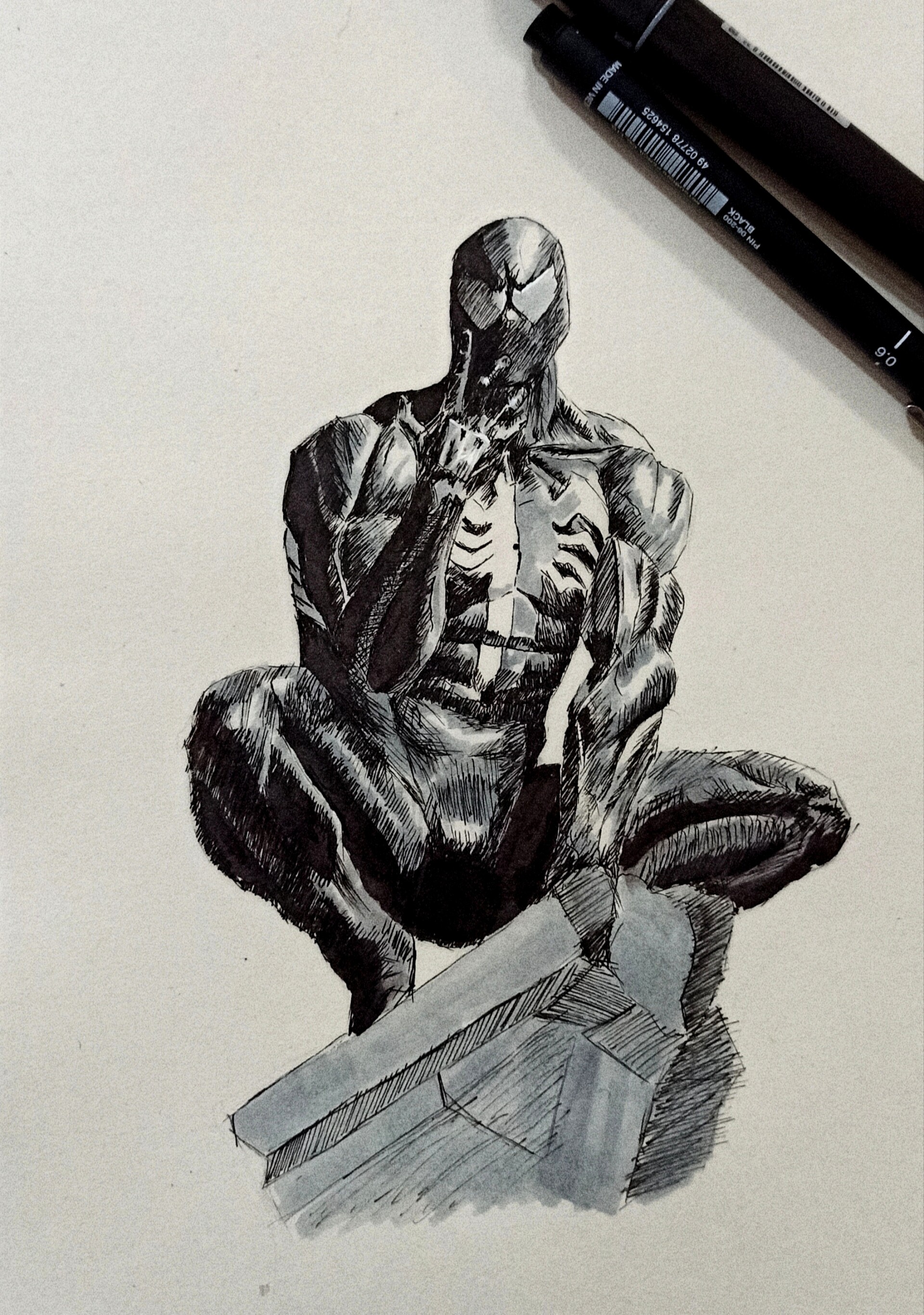 sketch spiderman - تصویر 11446