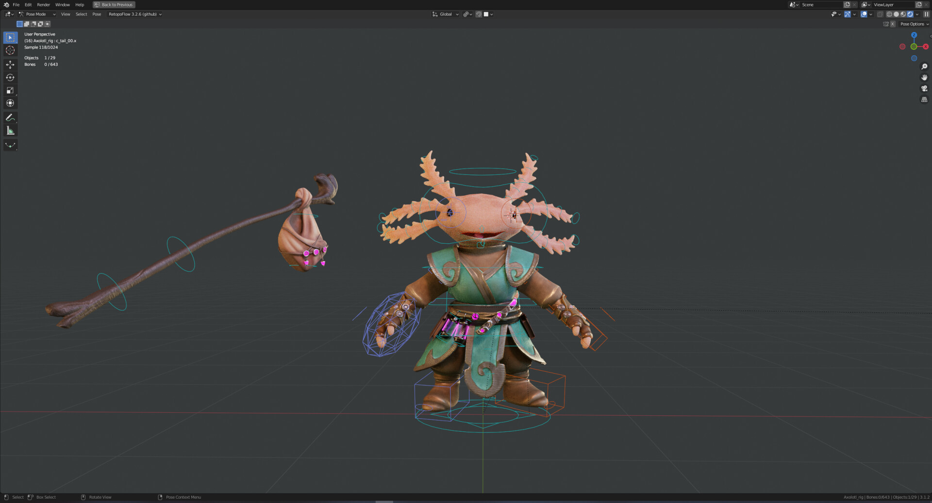 َAxolotl Character - تصویر 11511