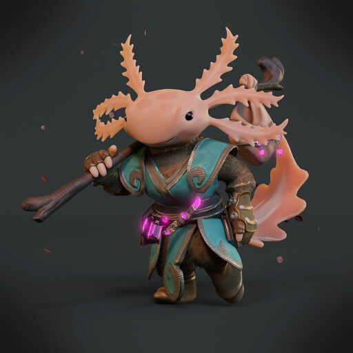 َAxolotl Character