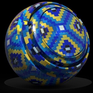 متریال نمای ساختمان سه گوش اهواز